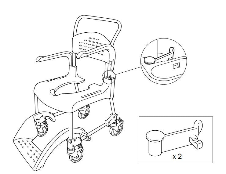 Arm Support Lock Pair Clean | E84005036