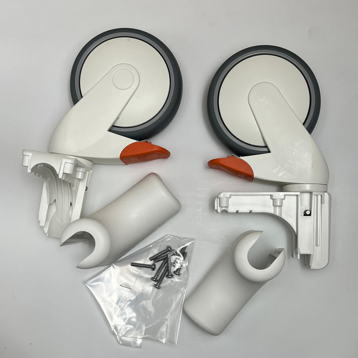 Castor 125 Lockable Withe Pairrear | E84006138