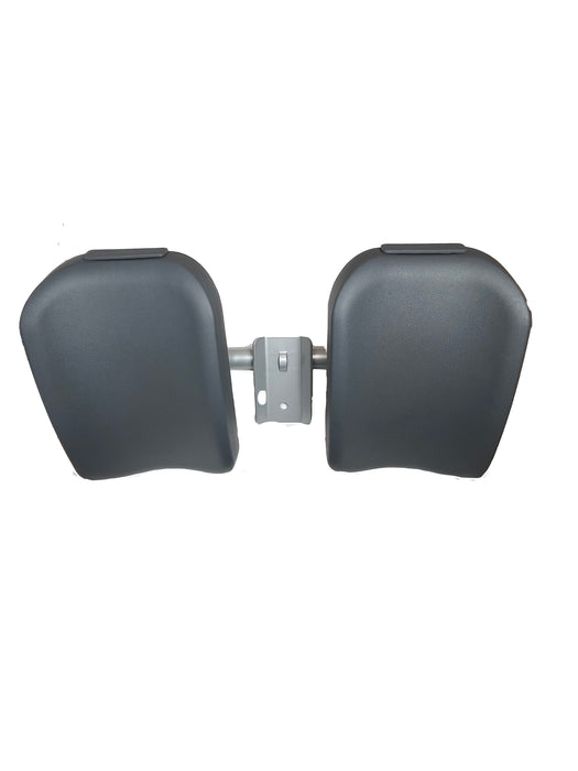 QR 205 Knee Assy, dark grey oval pads and brkt, complete | N2910055