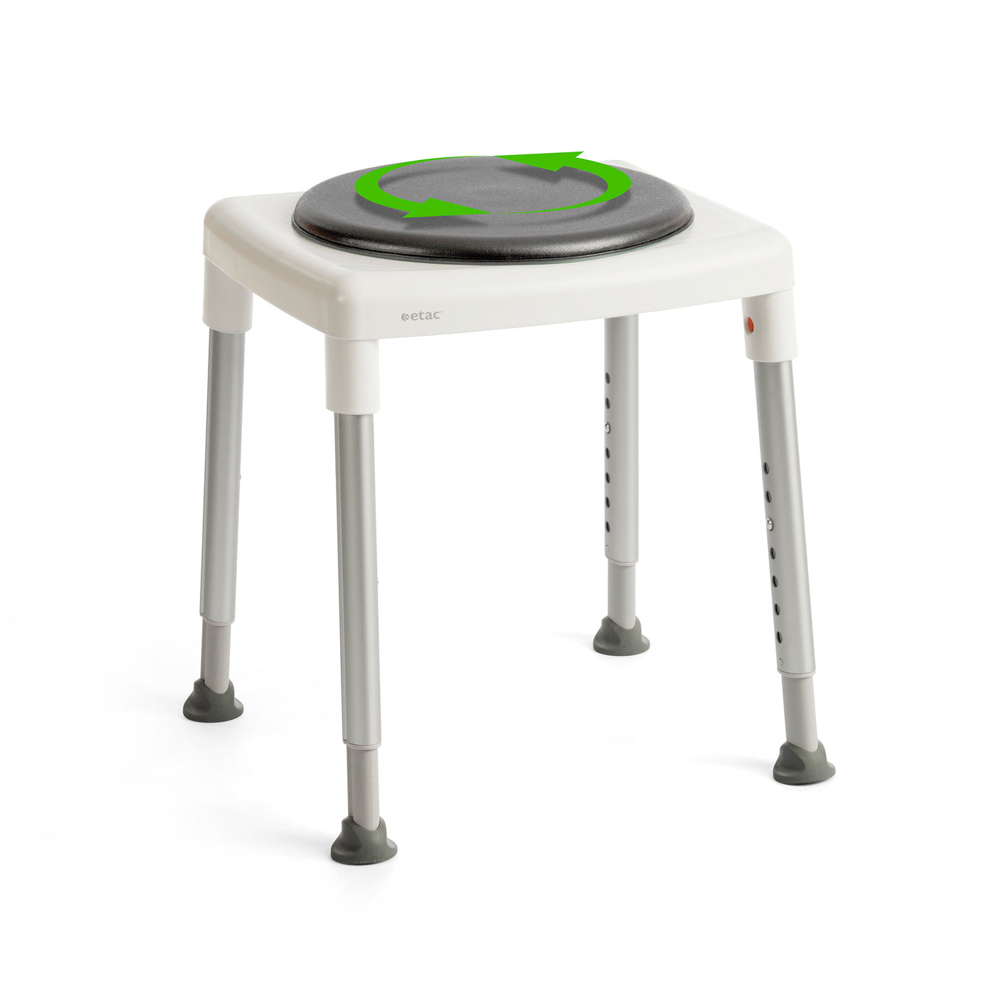 Shower Stool Etac Smart Swivel Grey | E81951050 — ShopHoverTech