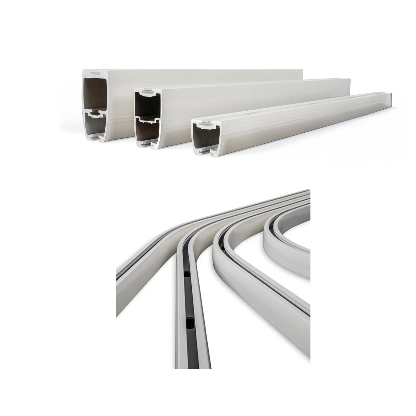 Standard Straight and Curved Rail